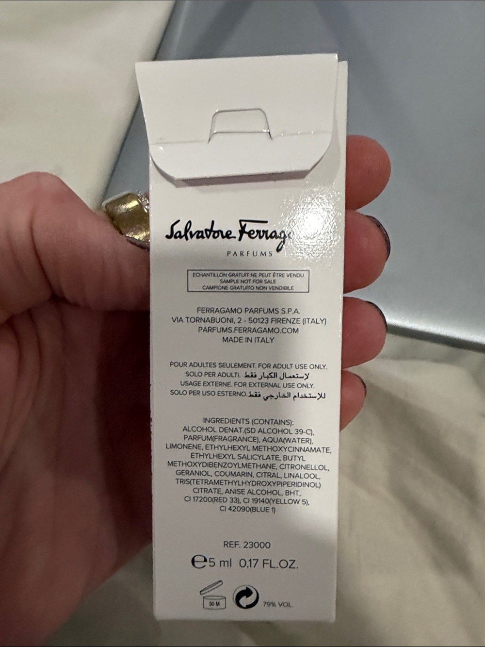 Salvatore Ferragamo Amo  5 ml - Picture 3 of 5